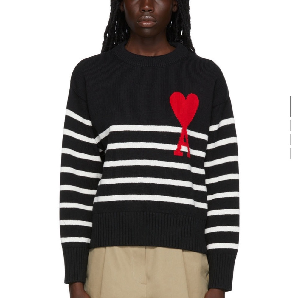 AMI Alexandre Mattiussi striped sweater